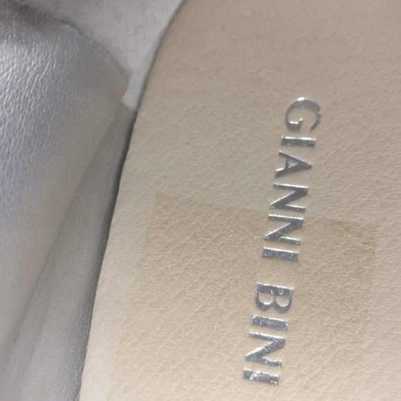 GIANNI BINI Espadrille Loafer with Sequins sparkly jewels, padded insole 8.5 NEW - Picture 5 of 10